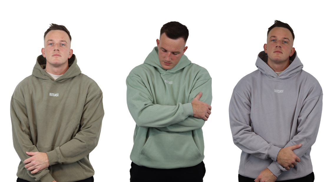 New colour range - Men and Woman's clothing. UK clothing brand